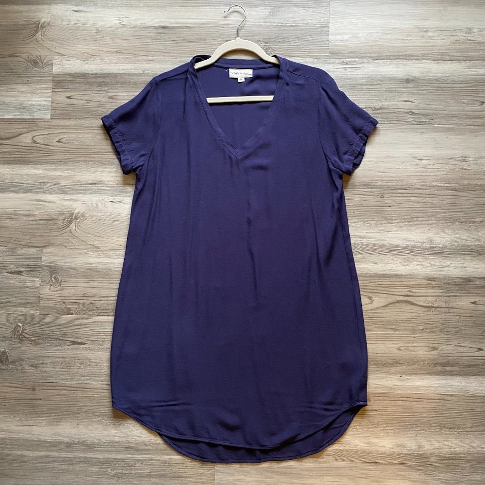 Cloth & Stone V-neck T-Shirt Dress
